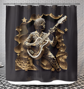 Euphonic Euphoria Shower Curtain